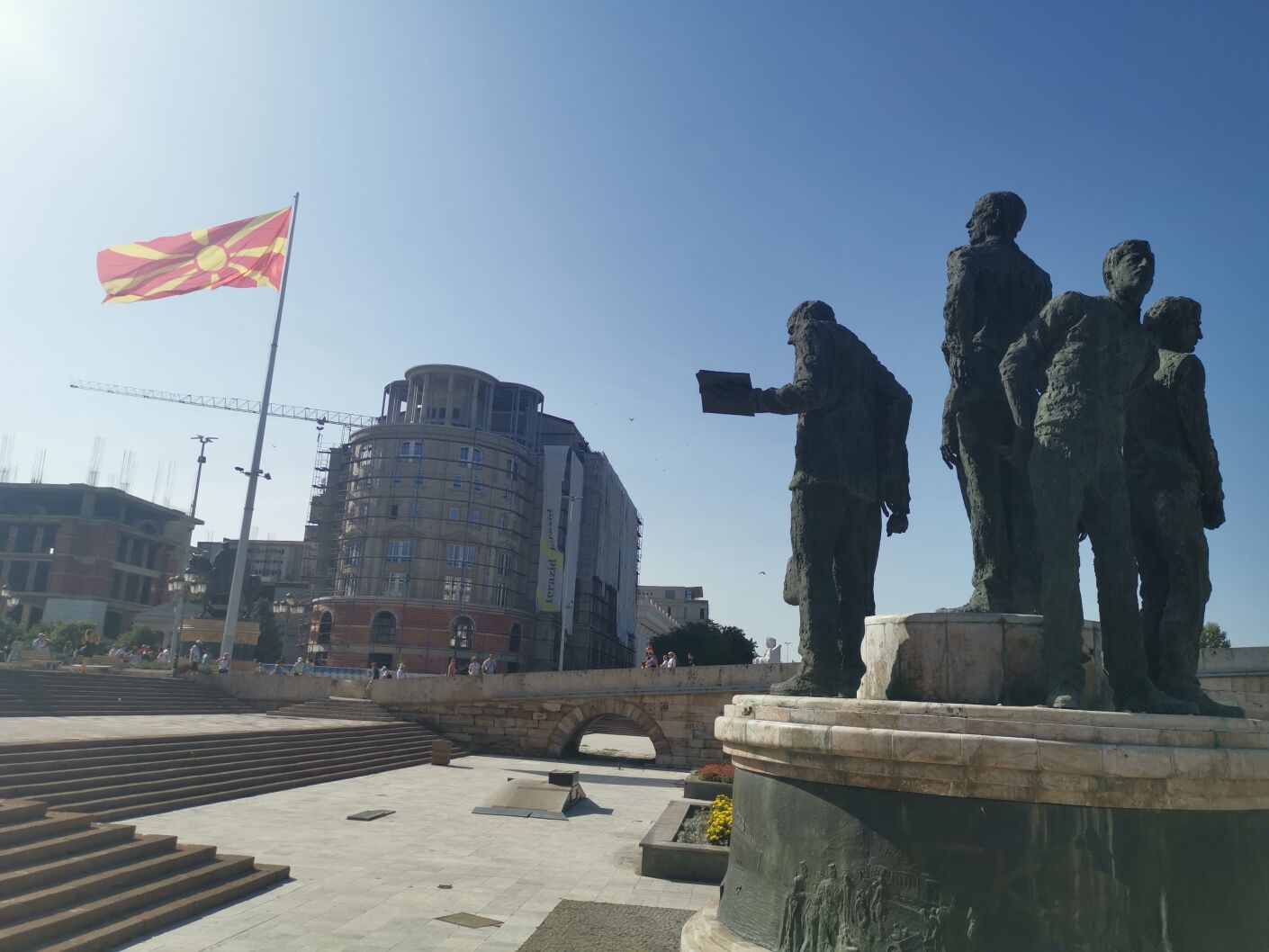 Zwiedzanie Skopje