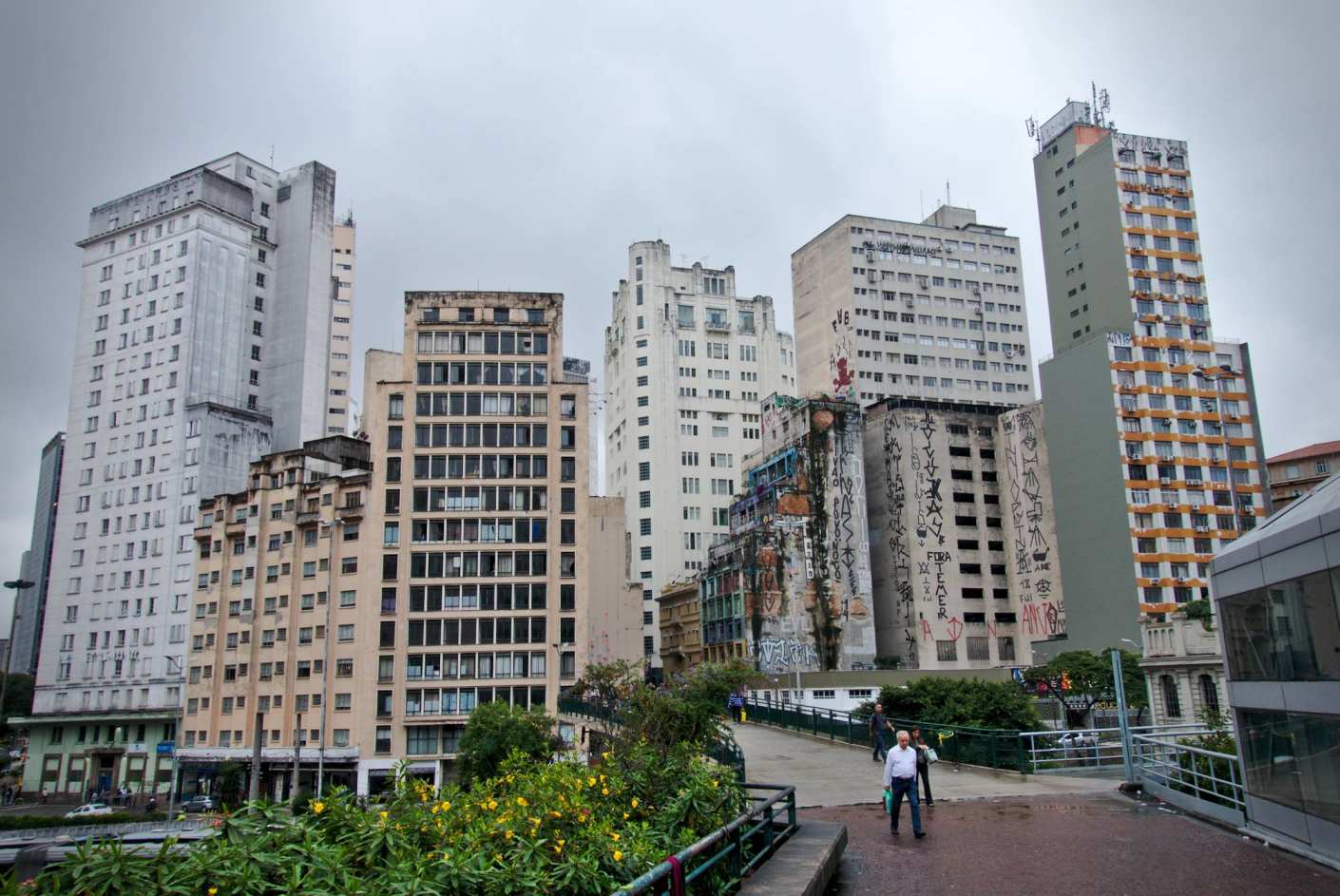 Wieżowce w centrum Sao Paulo