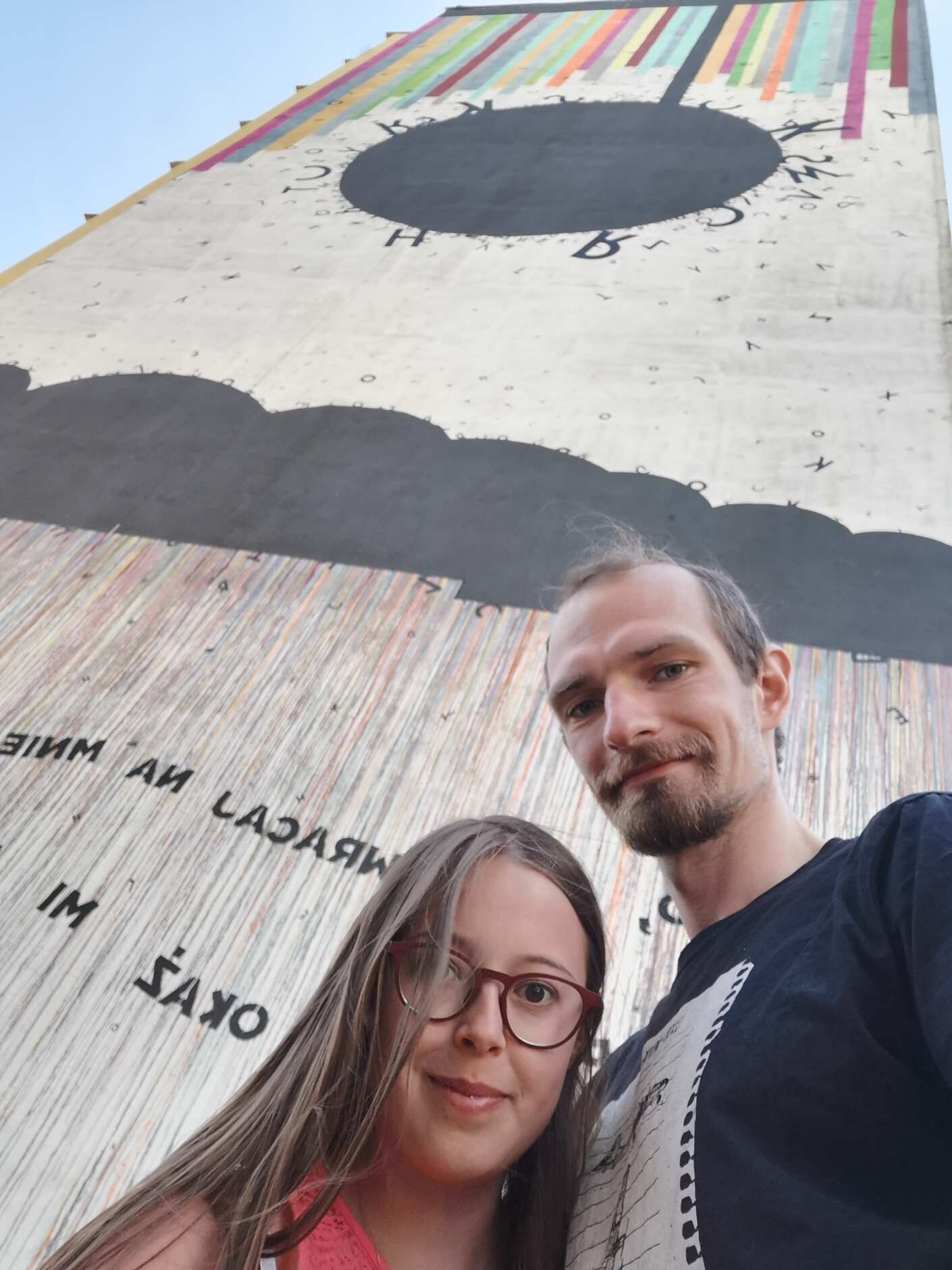 Murale na zaspie